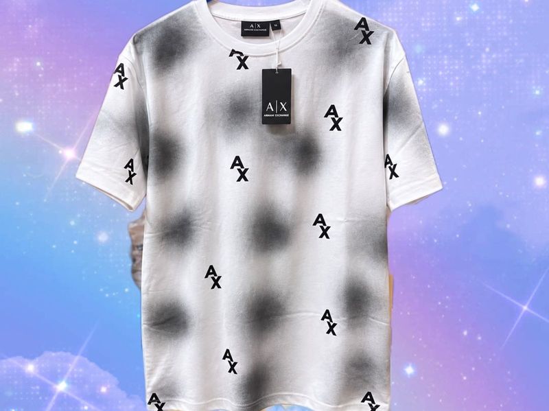Armani Exchange All Over Logo T-Shirt