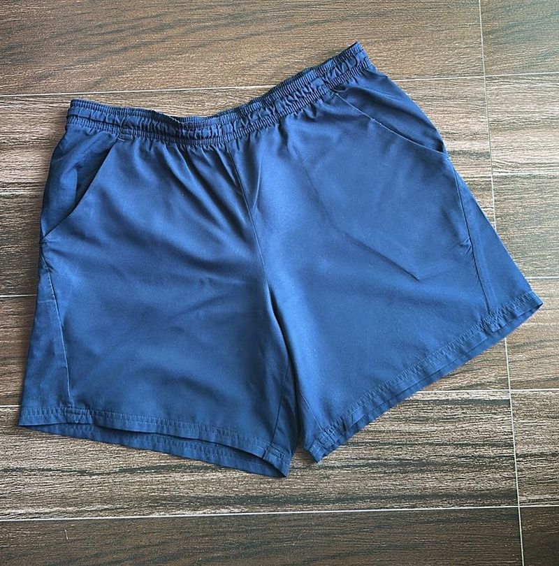 Navy Blue Casual Shorts