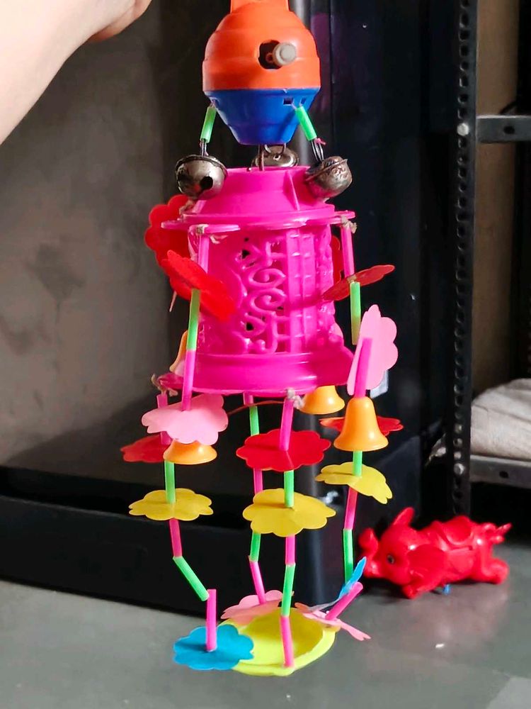 Colorful Hanging Toy with Bells