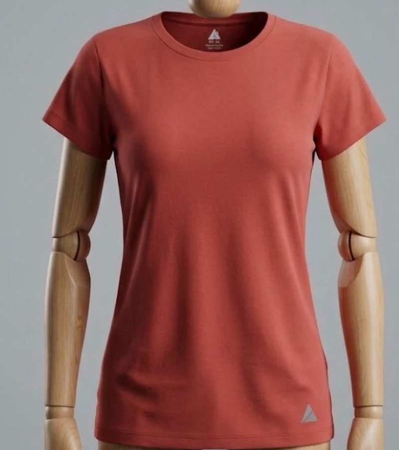 red T-shirt fit daily use