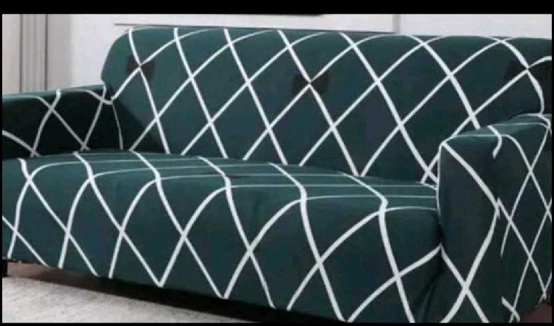 Geometric Print Sofa Cover