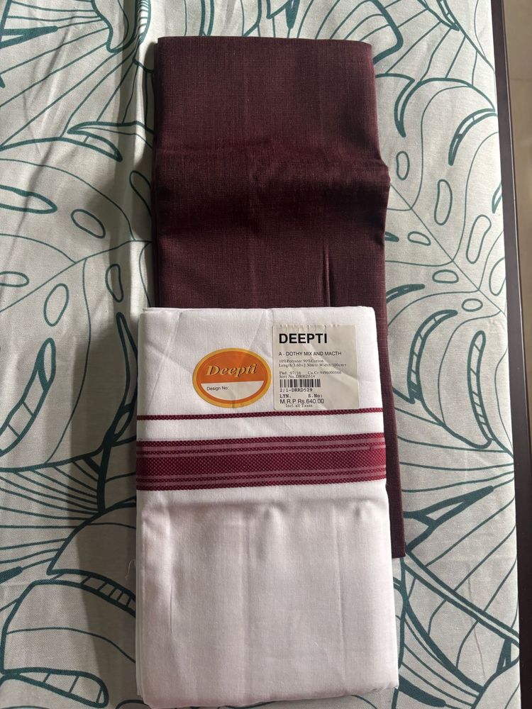 New Dhoti and kurta material