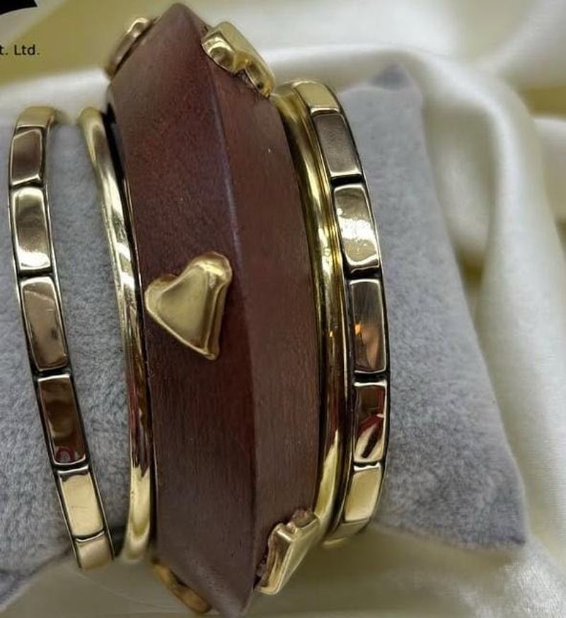 Wooden Bangle Set