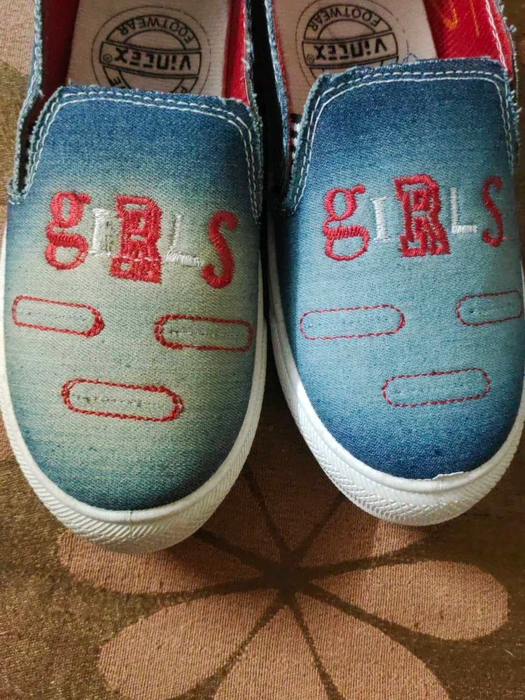 New Without Tag Denim Sneakers