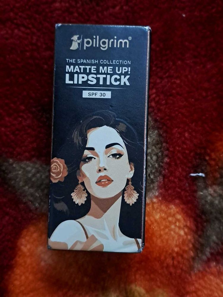 Pilgrim Matte Me Up! Lipstick Colour 12 Pink Hotne