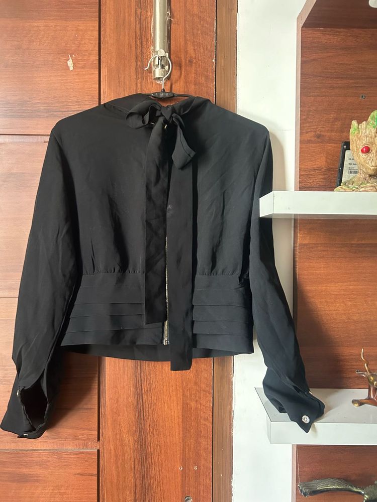 Black Full Sleeves Top
