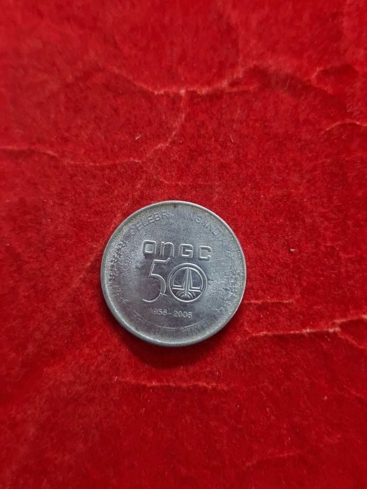ONGC 50th Anniversary Coin