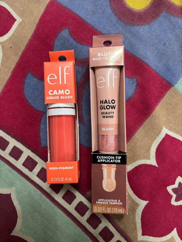 E.l.f. Camo Liquid Blush &amp; Halo Glow Beauty Wand
