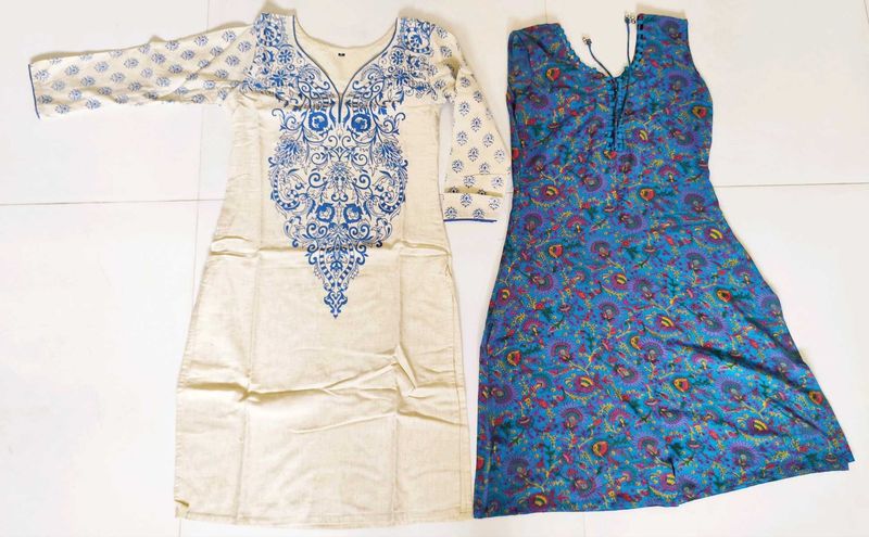 2 Kurti and  Two tops set