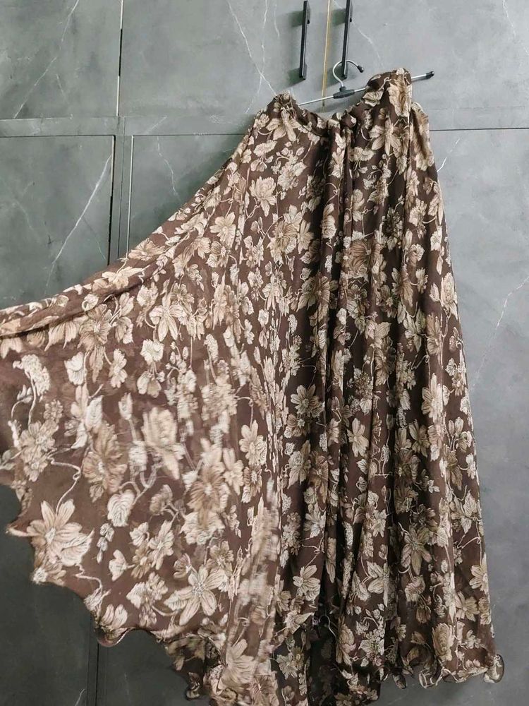 Bohemian Floral Maxi Skirt