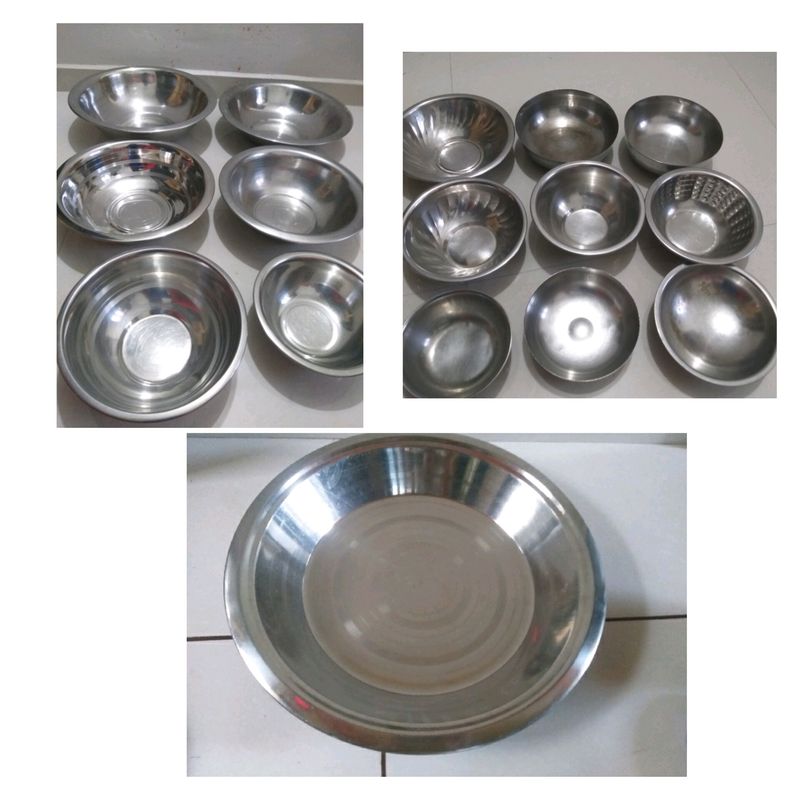 mixing bowl combo steel, aata maker