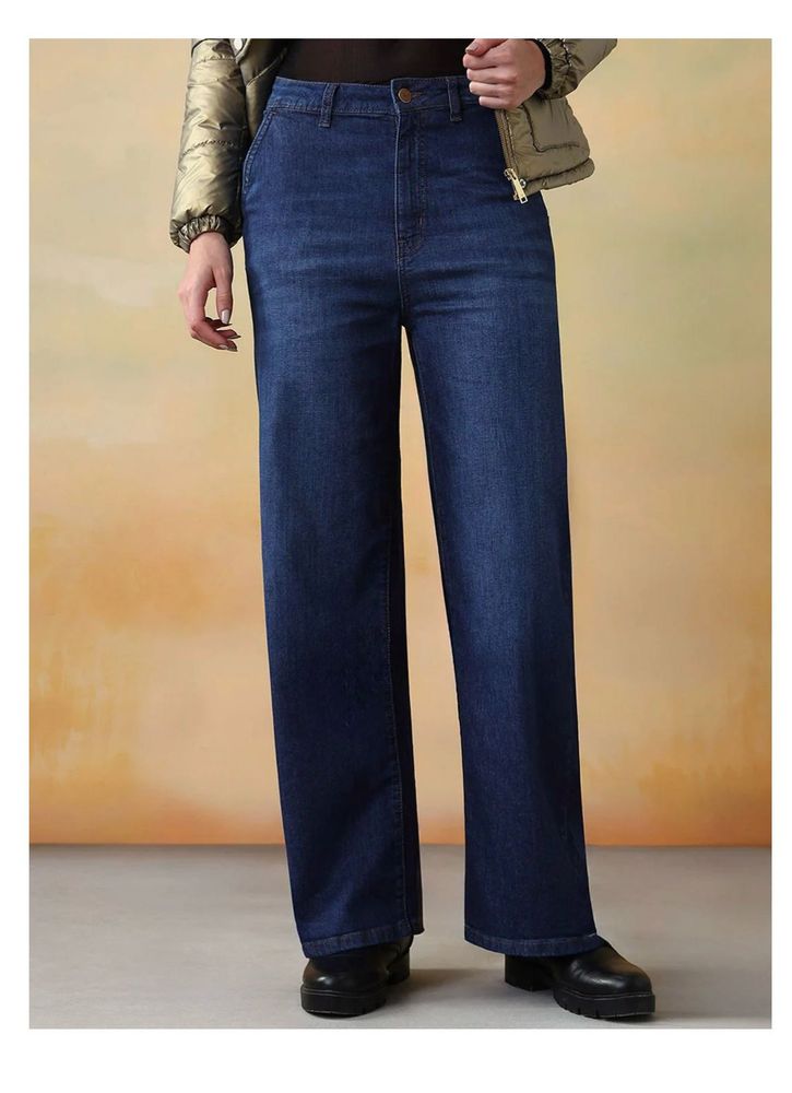 High Waisted Wide Leg Jeans