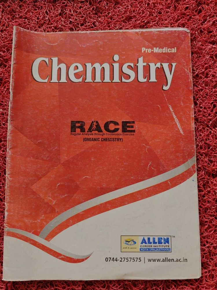 Pre-Medical Chemistry Book