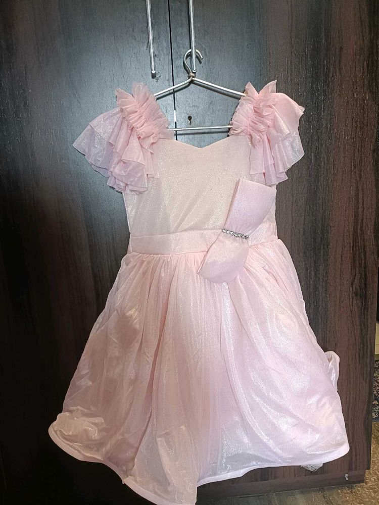 Sparkling Pink Party Gown