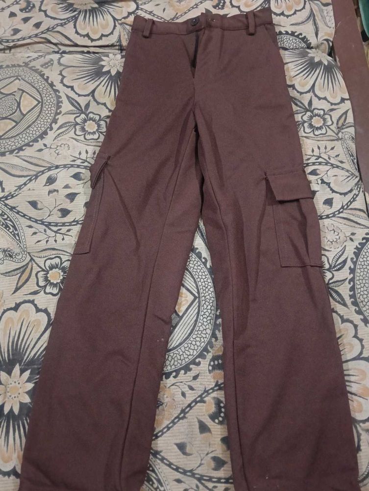 Brown Cargo Pants