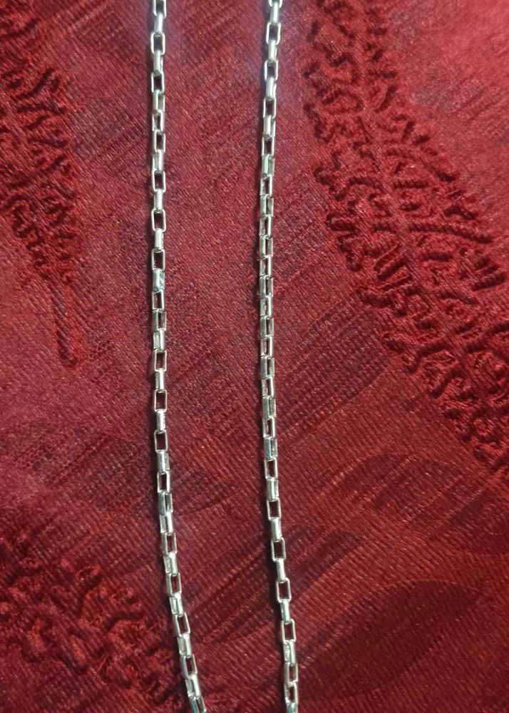 pure silver chain # fixed price