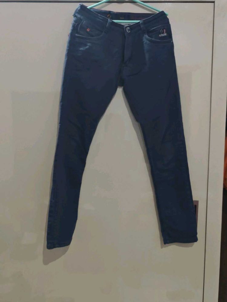 Men's Dark Blue Jeans