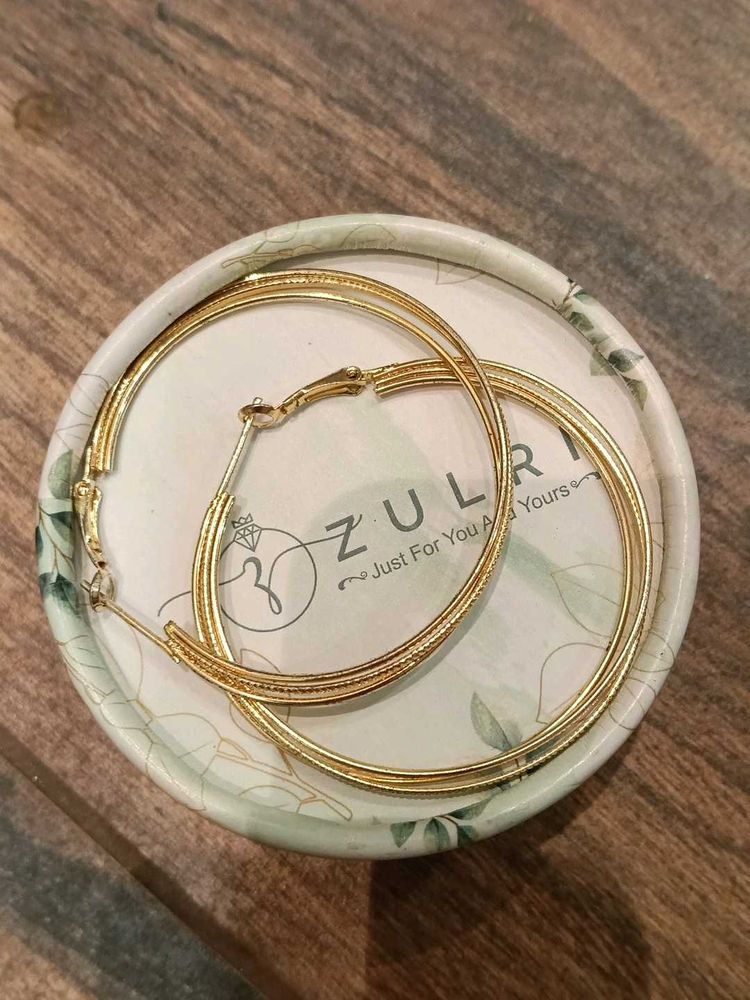 Gold Hoop Earrings