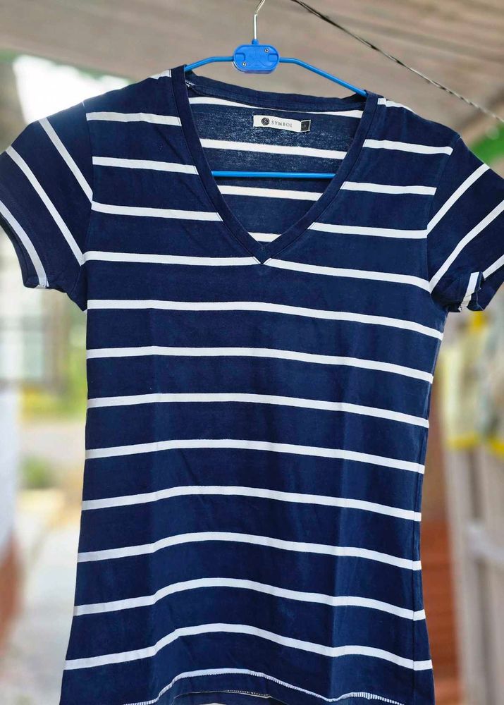 Striped Tee - Casual Comfort
