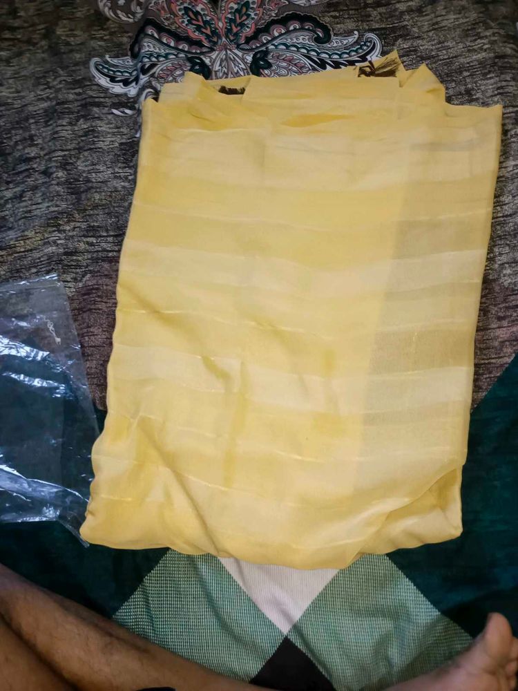 Elegant Yellow saree