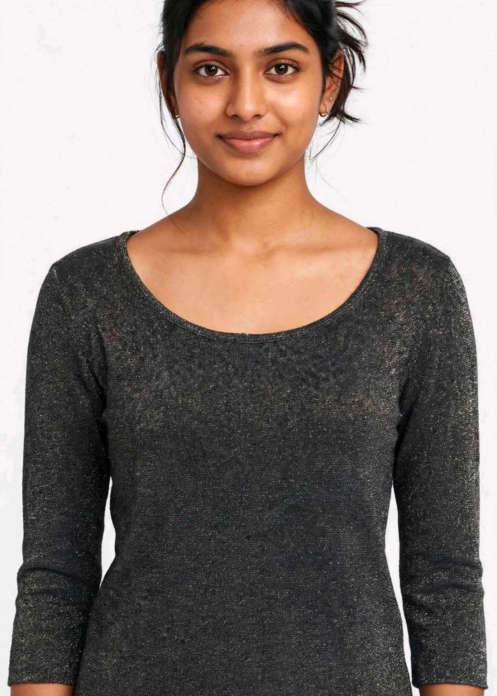 Sparkly Long Sleeve Top
