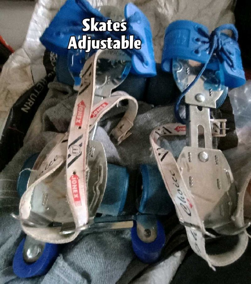 Unused Adjustable Roller Skates Set