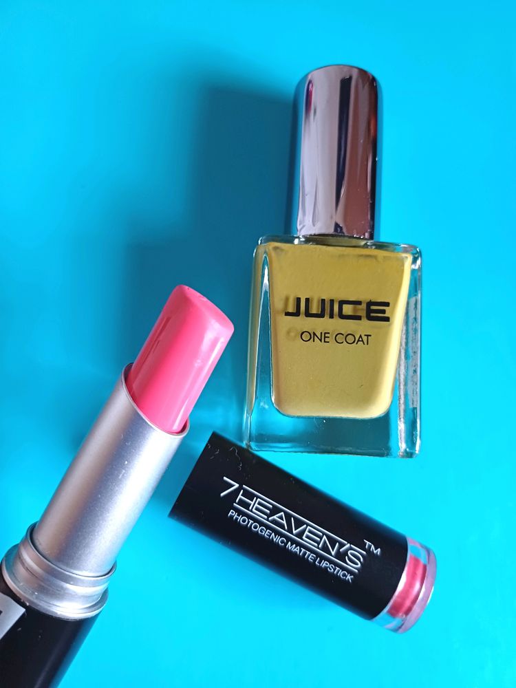 💥 Unused Nail Polish And Lip Stick Combo