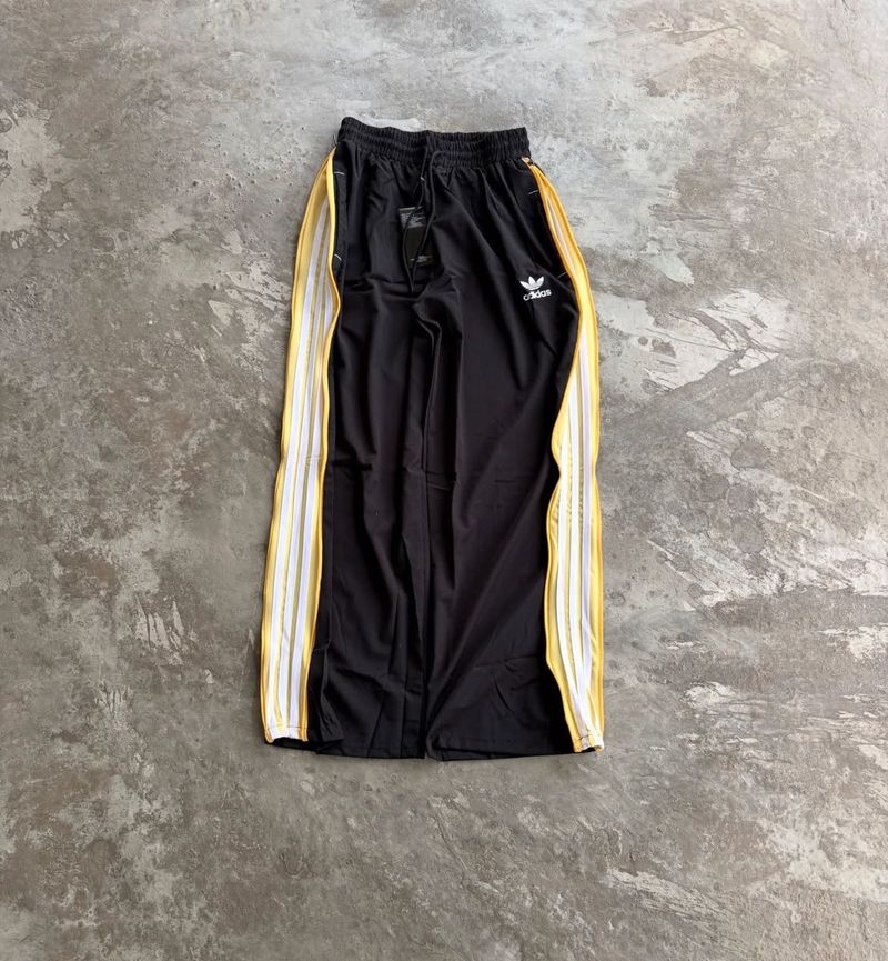 3line zip Adidas Track Pants