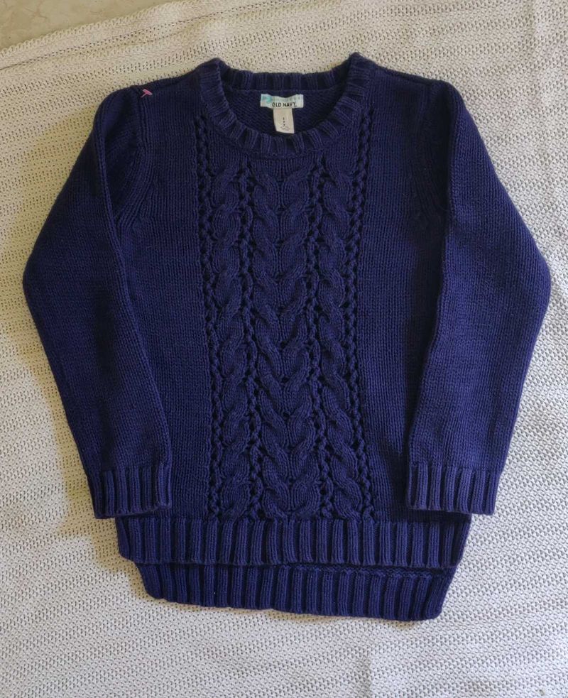 OLD NAVY KNITTED PULLOVER SWEATER