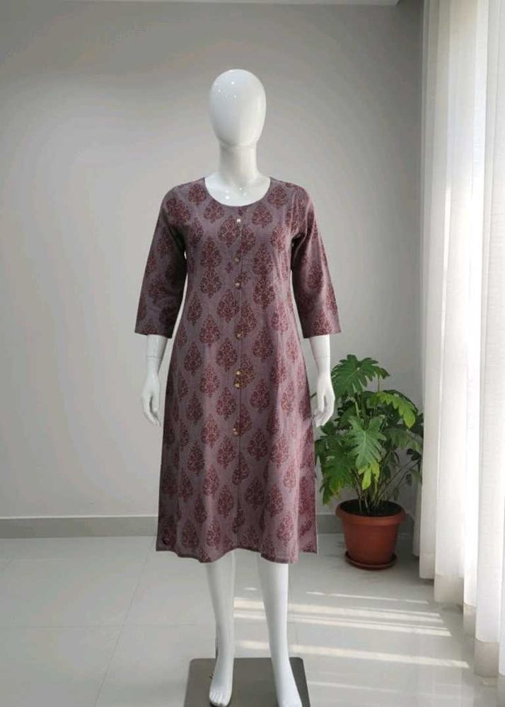 Elegant Printed Kurta size -L