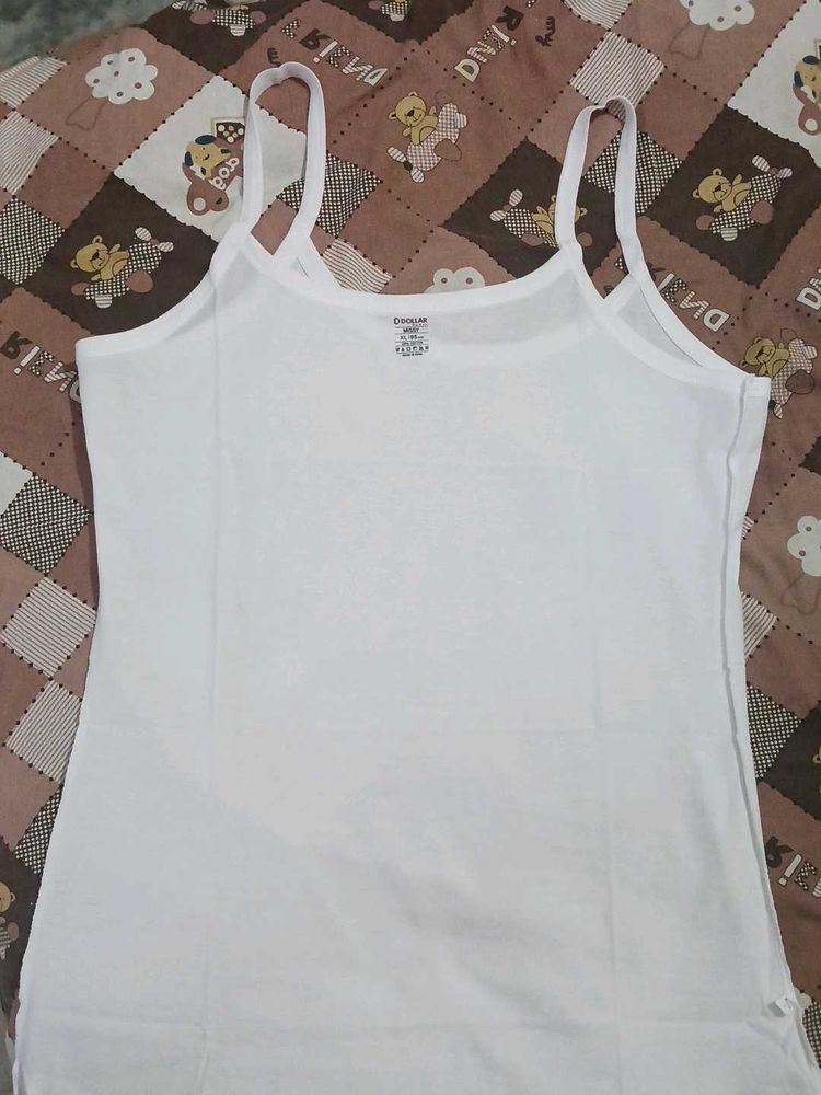 Classic White Camisole Top