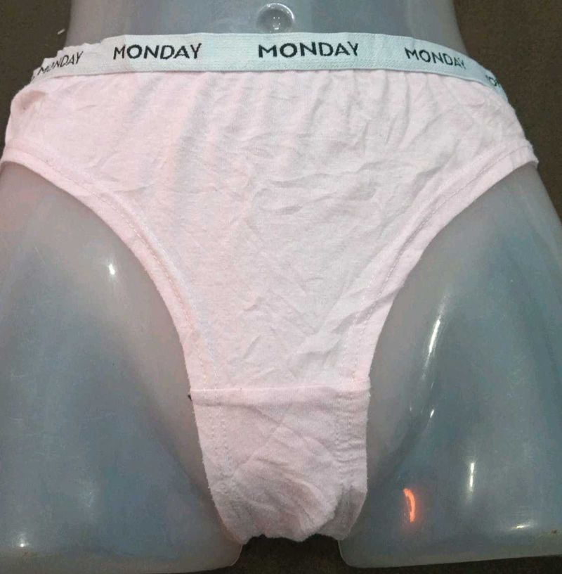 Pink "Monday" 🖤Briefs