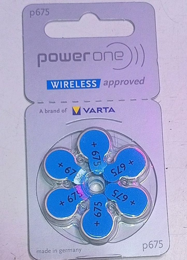 P675 Hearing Aid Battery