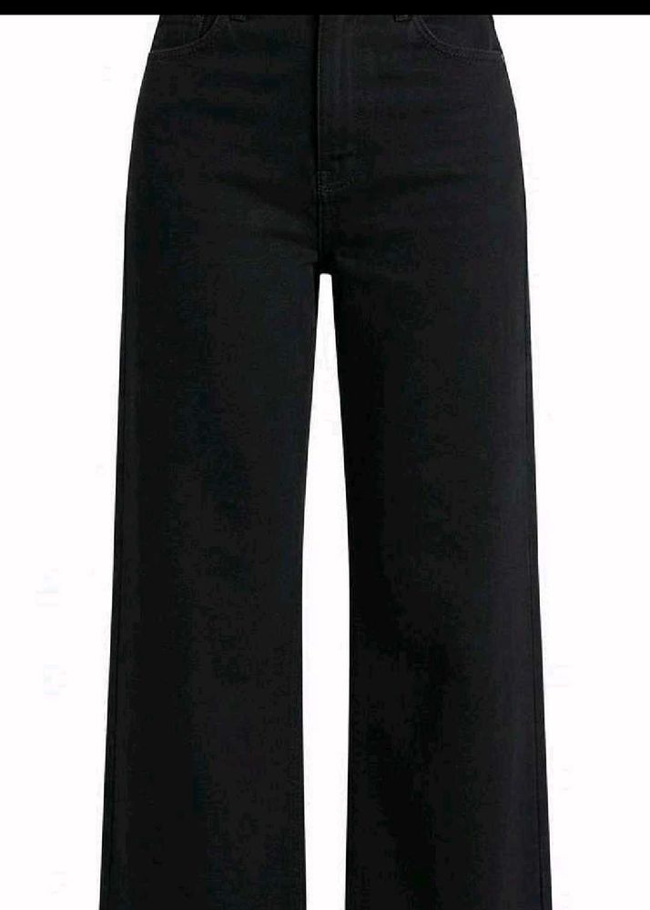 Black Wide Leg Jeans