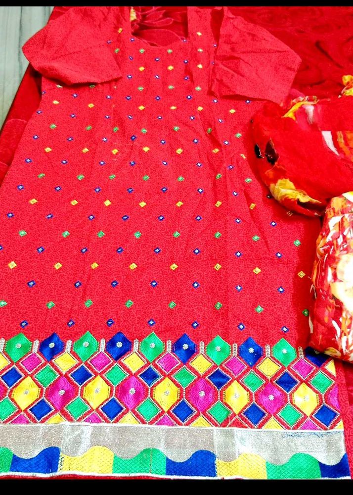 pashmina salwar suit with pure duptta