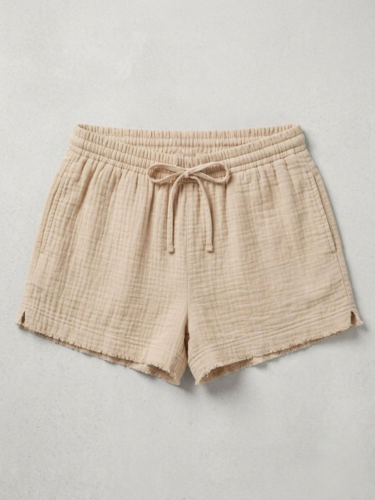 Women's Casual Gauze Shorts