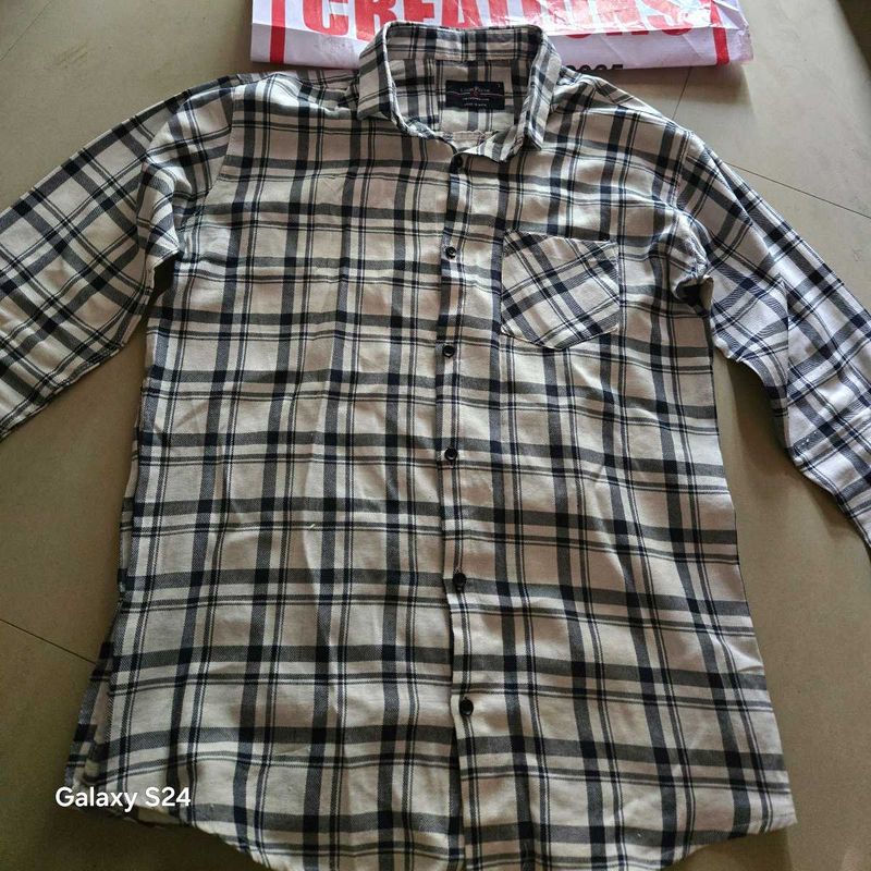 Men's Plaid Long Sleeve Shirt