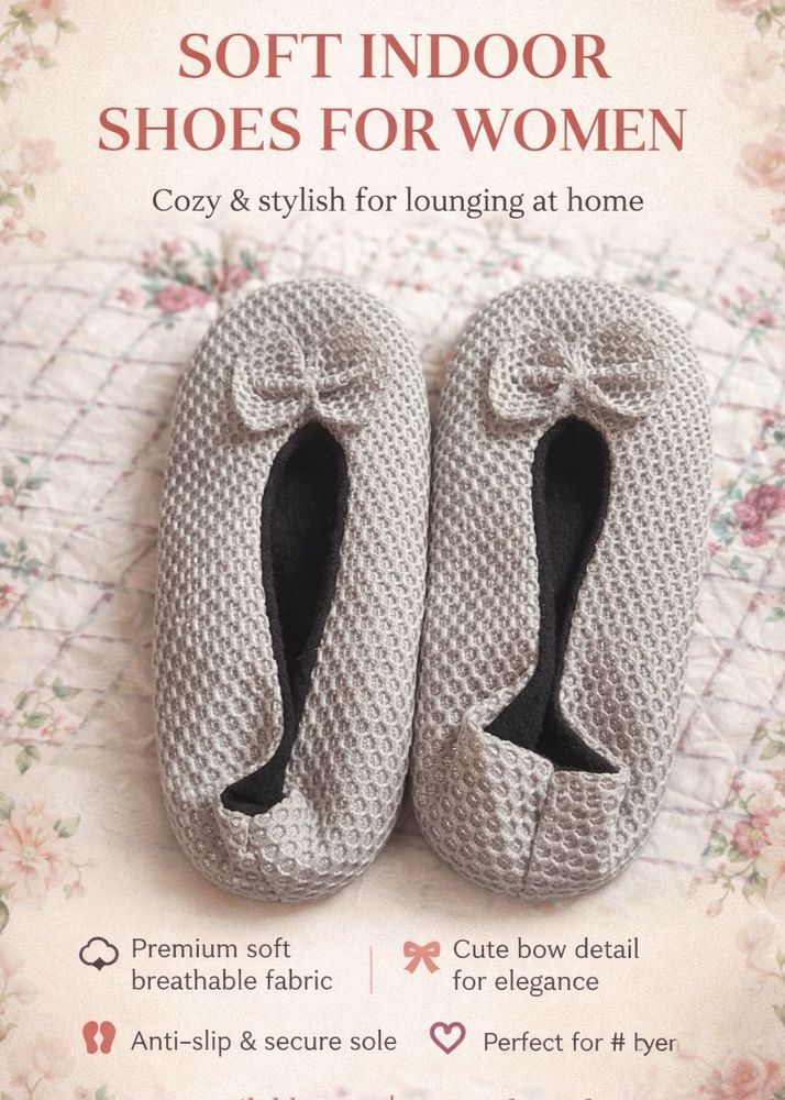 Stylish Mesh indoor flipflop