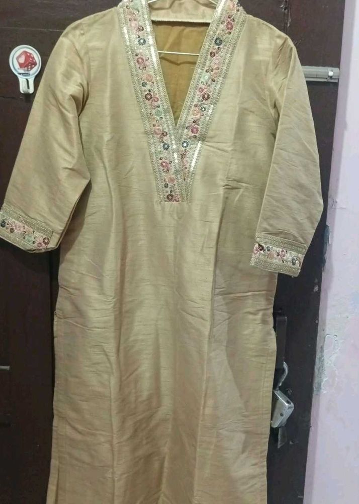 Two Elegant Embroidered Kurta