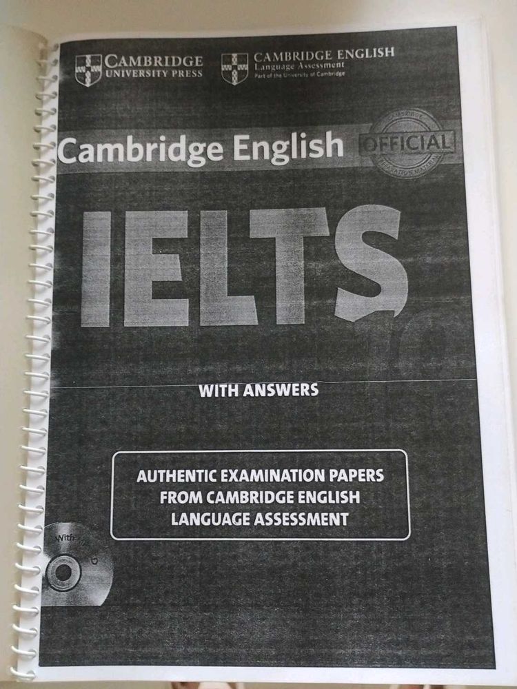 Cambridge English IELTS Book