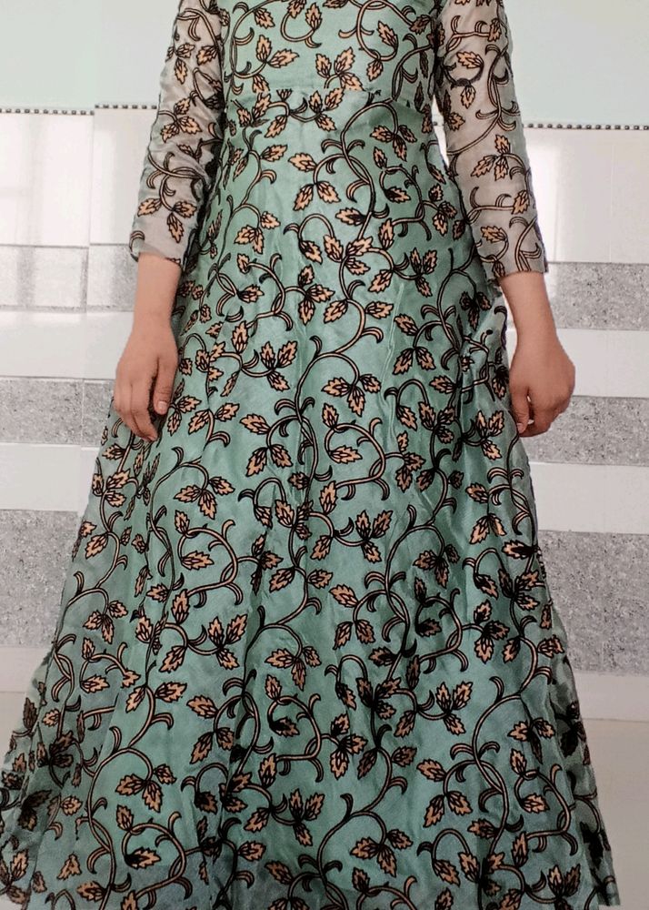 Beautiful Gown With Koti