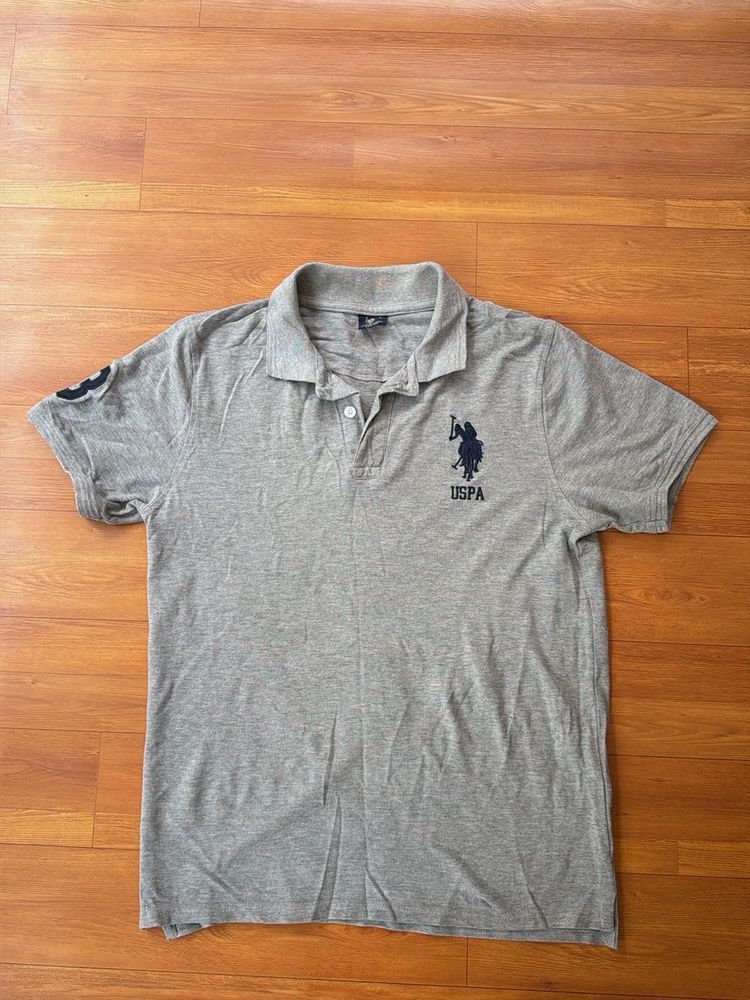 US Polo Assn Grey T-Shirt