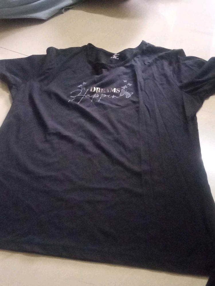 Black Graphic T-Shirt