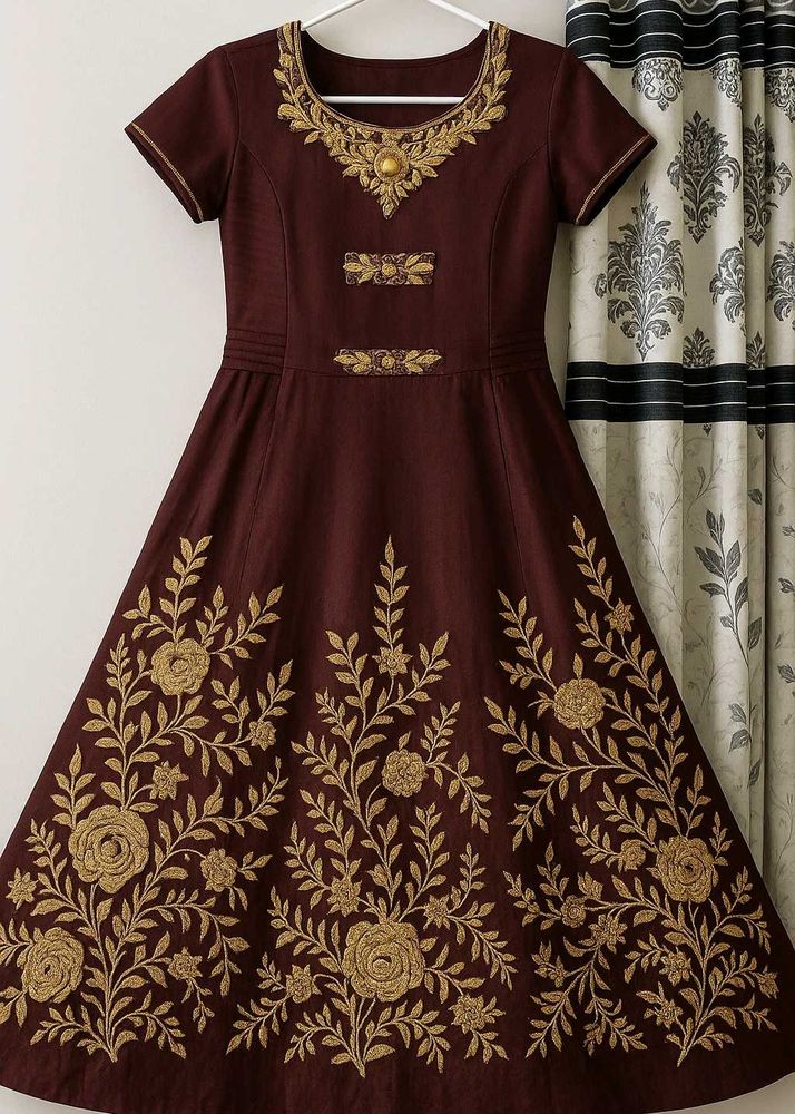 Elegant Embroidered Dress
