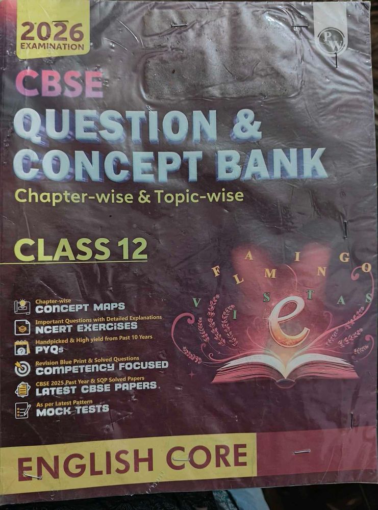 CBSE Class 12 English Core Question &amp; Concept Bank