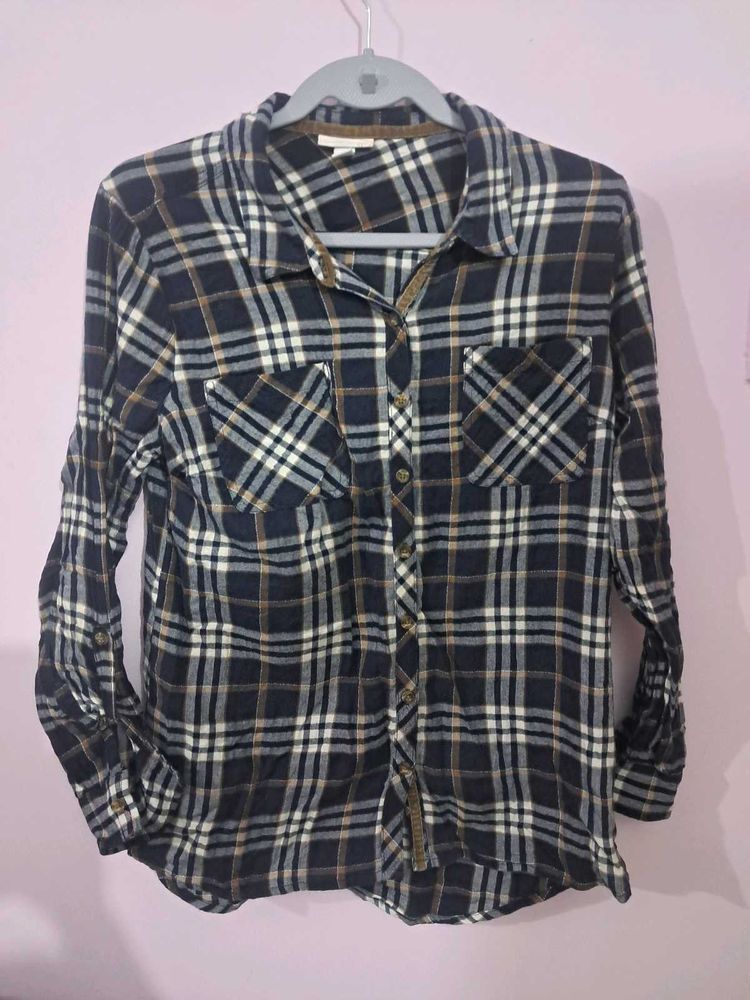 Plaid Flannel Shirt