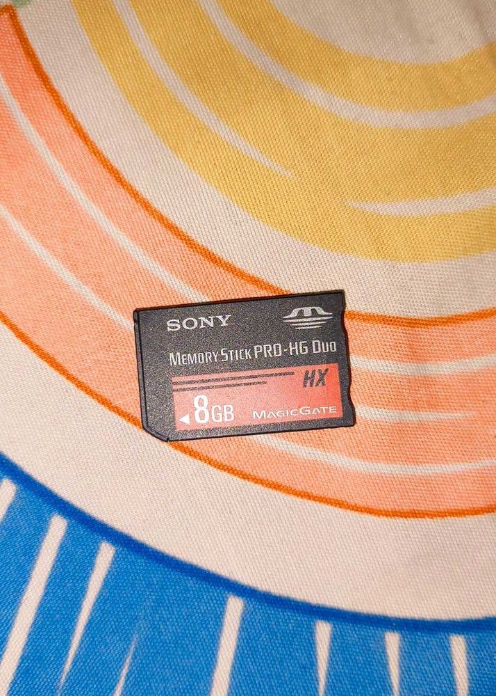 Original Sony Memory Stick Pro HG Duo 8GB Card