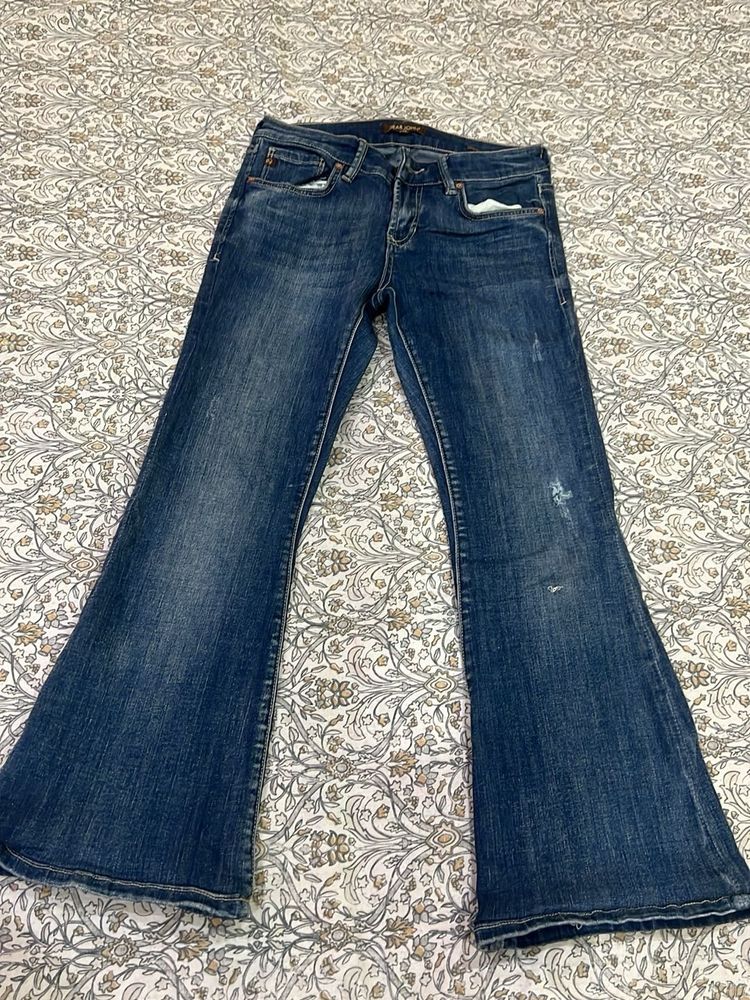 bootcut Blue Denim Jeans