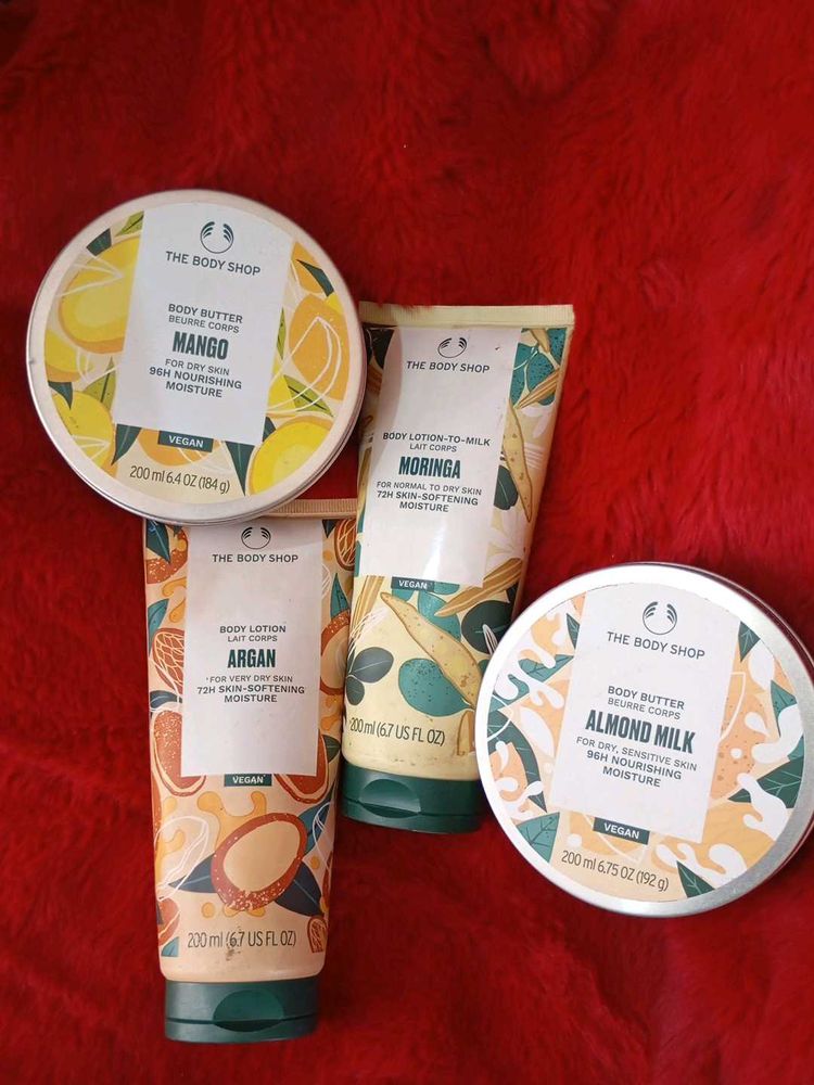 The Body Shop Lotions &amp; Butter Set