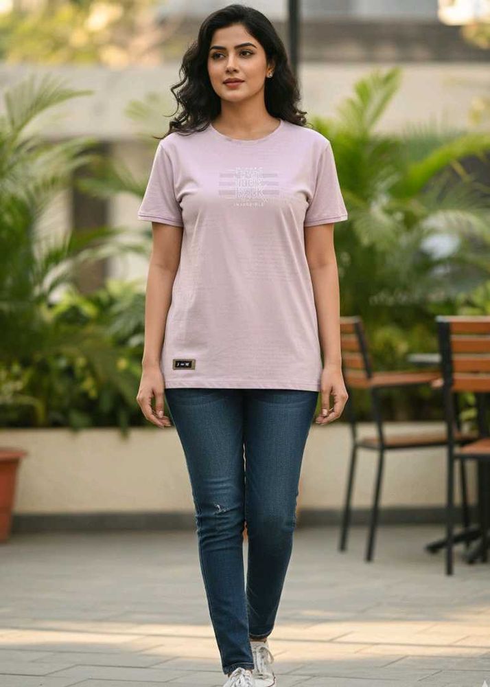 Casual Lilac T-Shirt